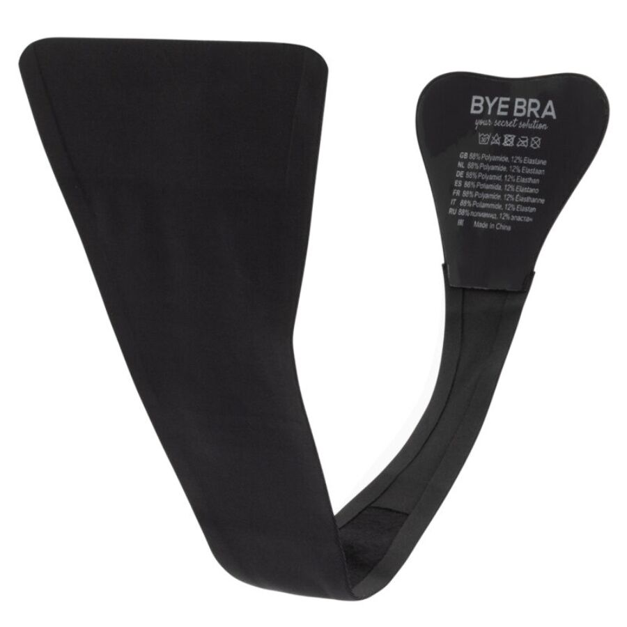 Tanga adhésif invisible noir taille unique — BYE BRA - UNDERWEAR