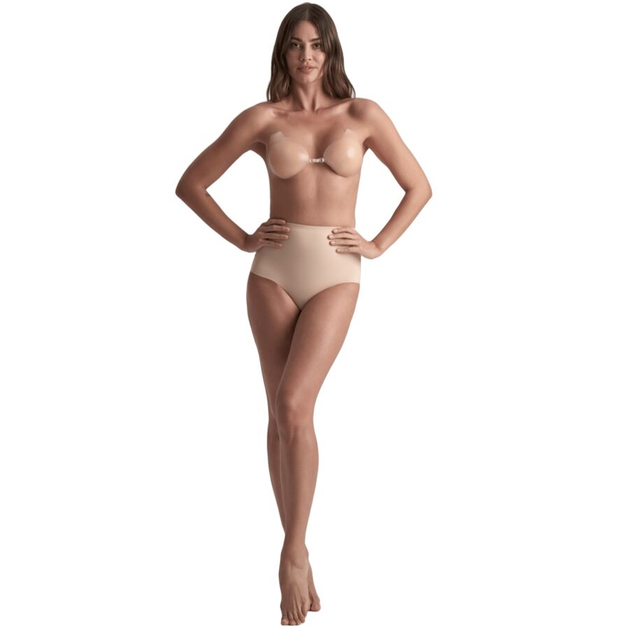 BYE-BRA - COPAS DE SILICONA BEIGE COPA D