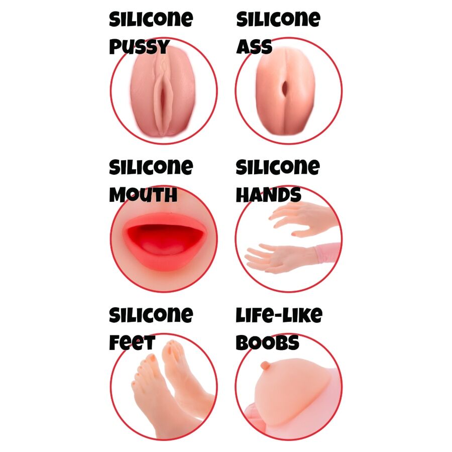 Poupée gonflable de luxe Lusty Lola 145 cm — HIDDEN DESIRE