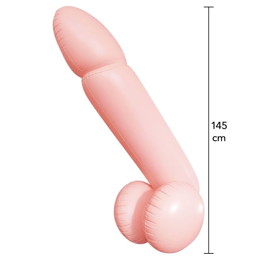Pénis gonflable géant réaliste 145 cm — HIDDEN DESIRE