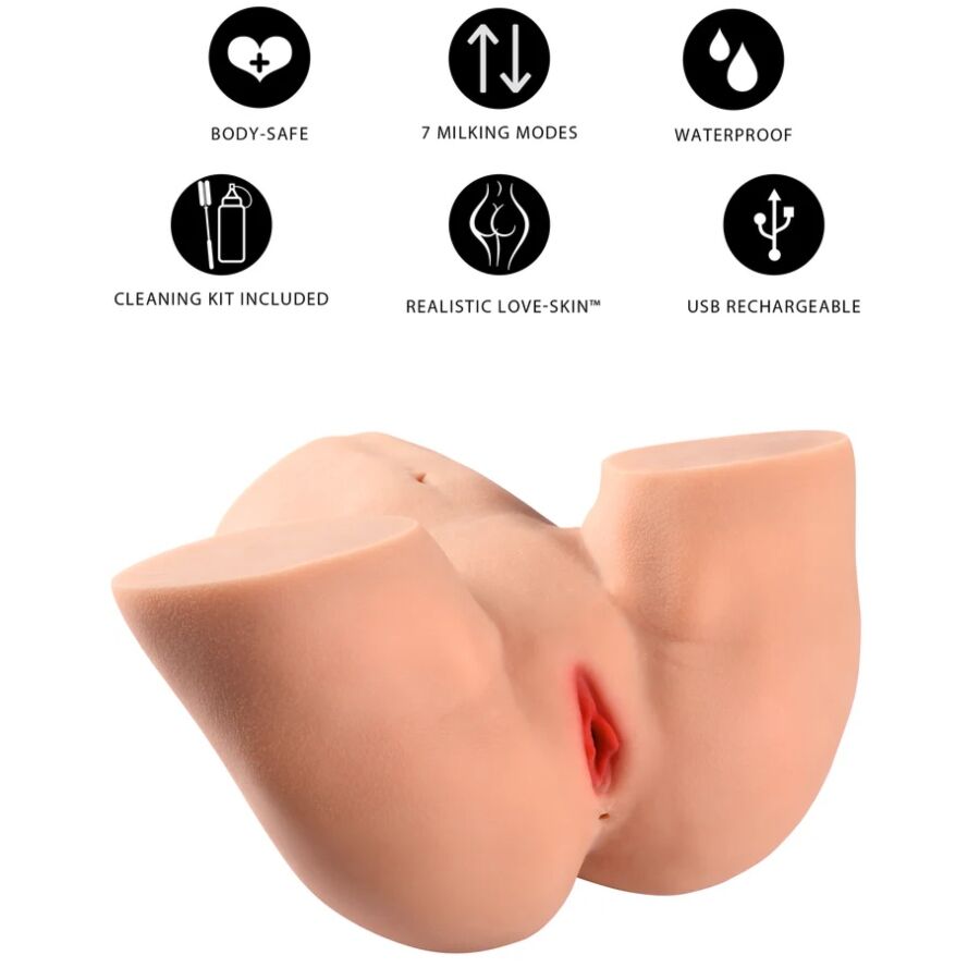 Torse masturbateur féminin avec fonction de traite — HIDDEN DESIRE