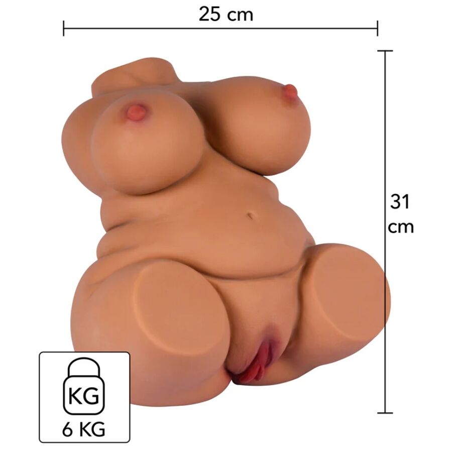 Torse masturbateur féminin voluptueux double voie — HIDDEN DESIRE