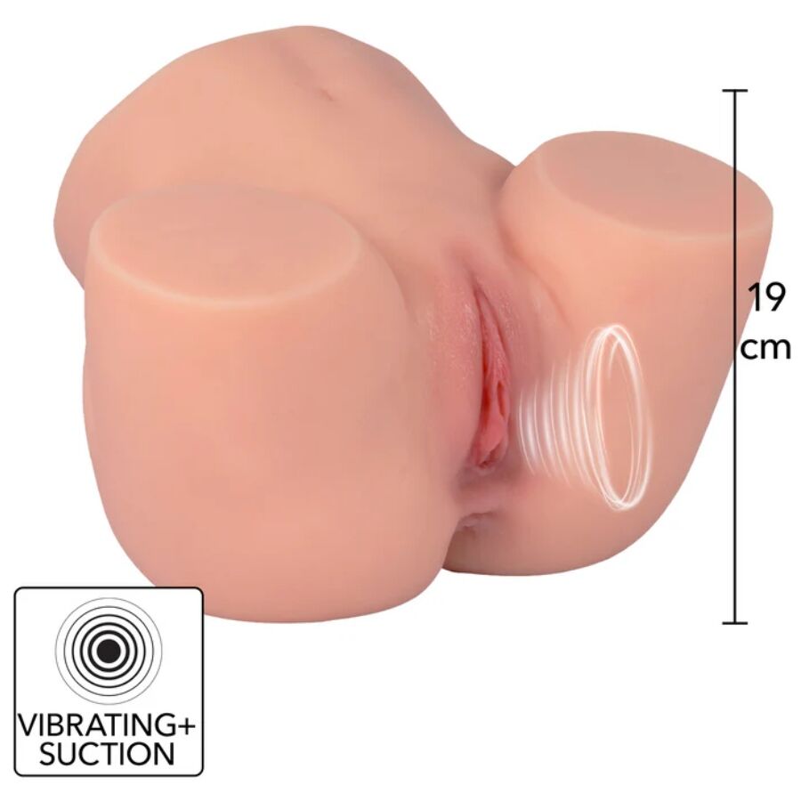 Tronco feminino vibrante com sucção hiper-realista — HIDDEN DESIRE