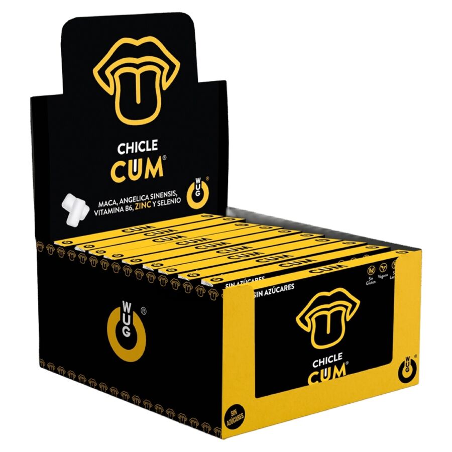 Complément gommes vitalité masculine à la banane — WUG SEX SENSE