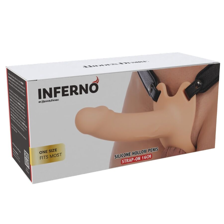Manchon pénien avec sangle 16 cm — HIDDEN DESIRE