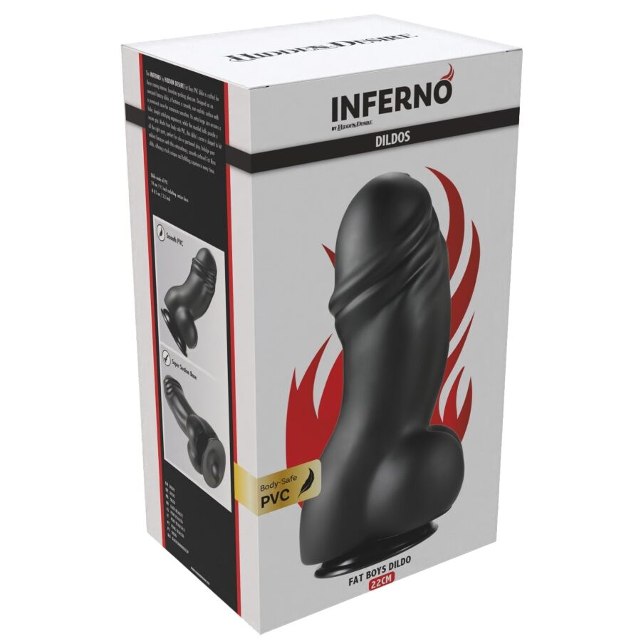 Gode volume extrême Inferno Fat Boys 22 cm — HIDDEN DESIRE