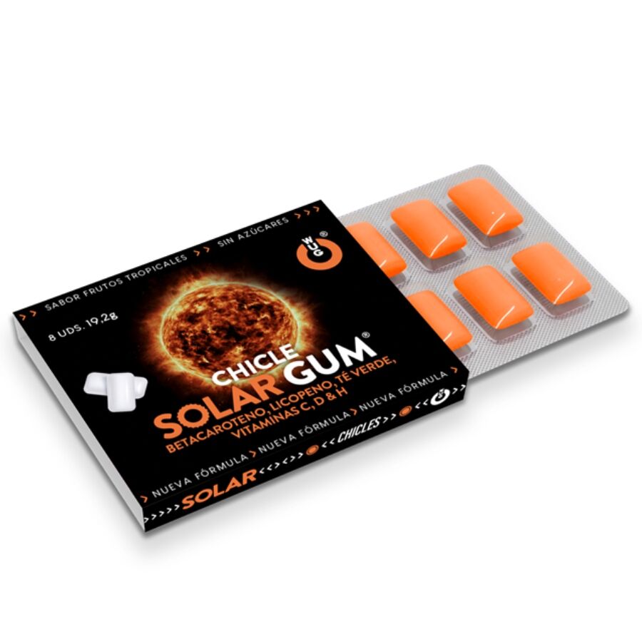 Gommes solaires pour un bronzage activé et une peau protégée — WUG GUM