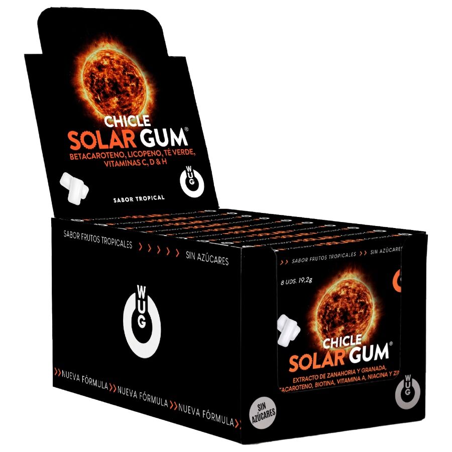 Gommes solaires activatrices de bronzage — WUG GUM