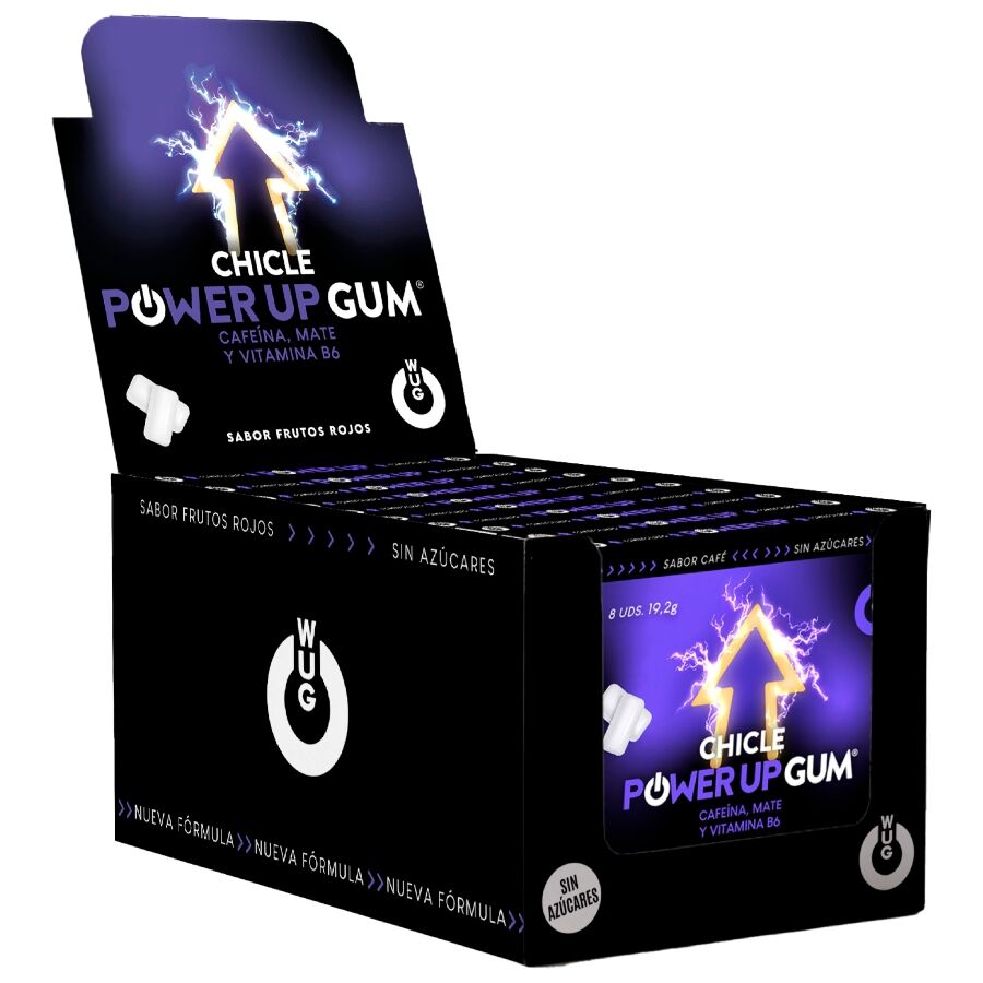 Gommes énergisantes Power Up — WUG GUM