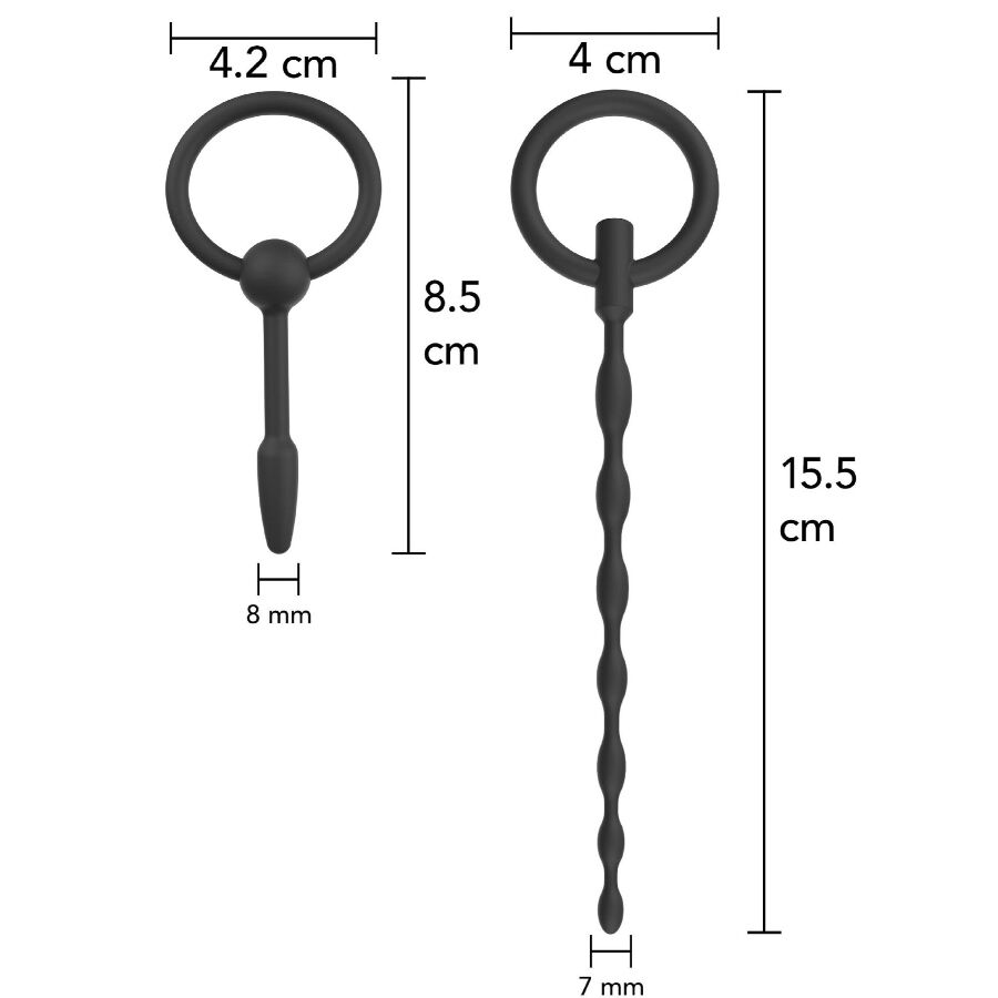 Kit de démarrage de plugs urétraux extrême — HIDDEN DESIRE