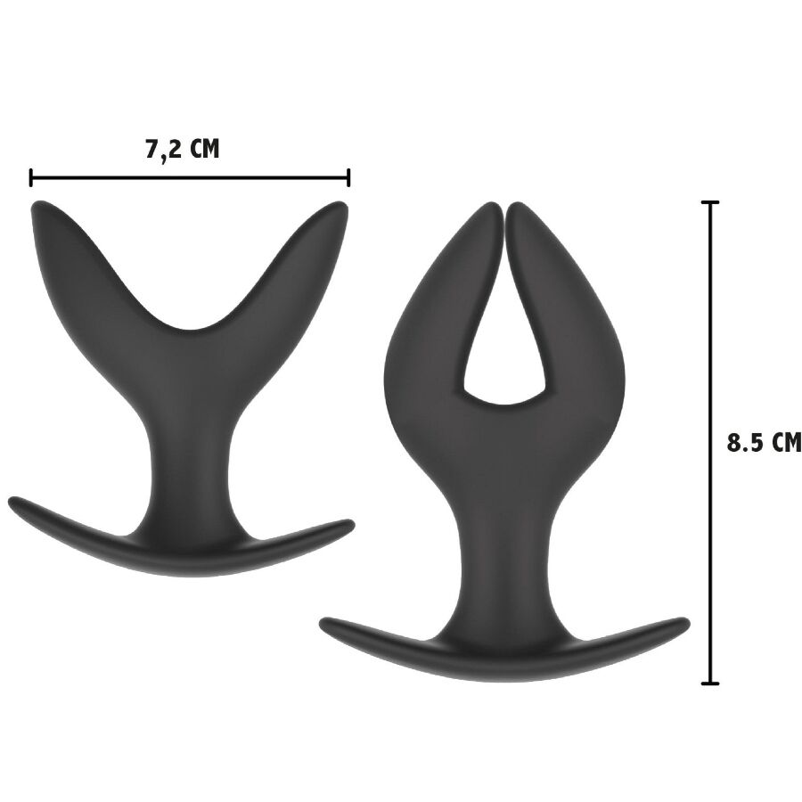 Plug anal d'expansion en forme d'ancre large — HIDDEN DESIRE