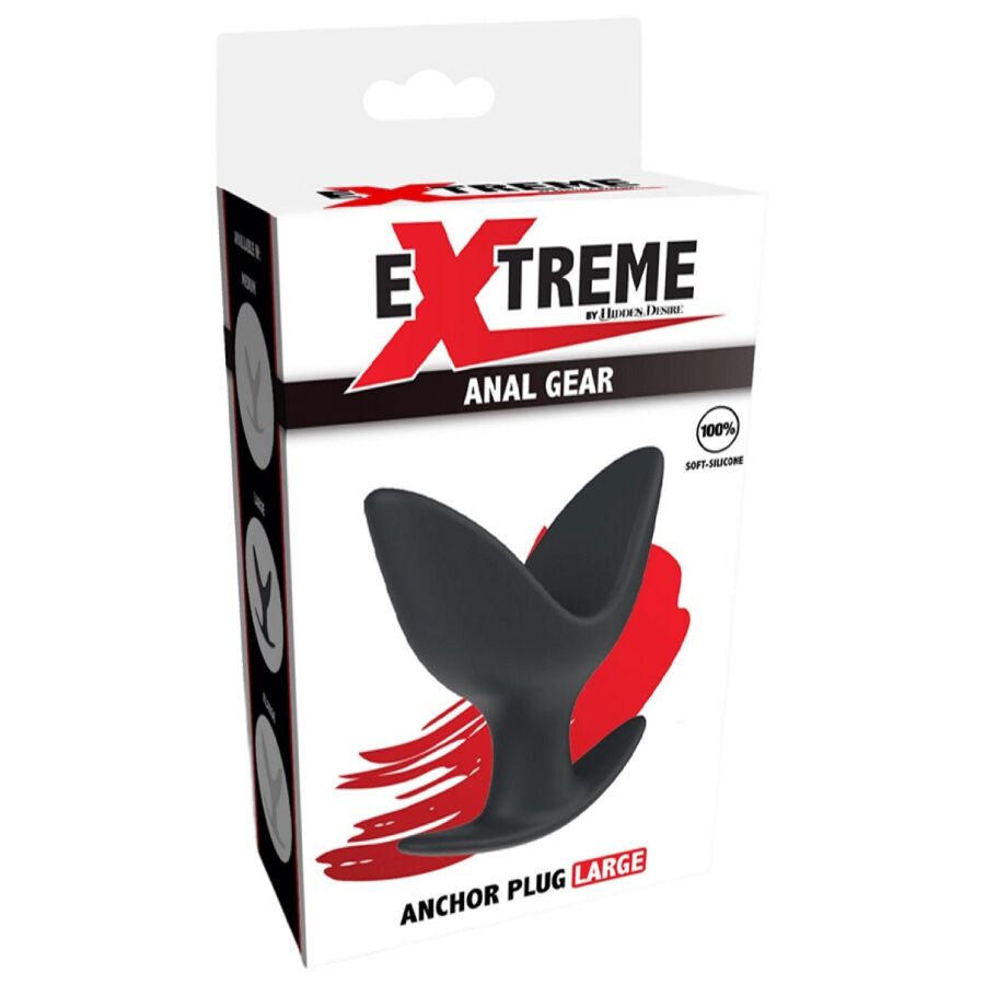 Plug anal d'expansion en forme d'ancre large — HIDDEN DESIRE