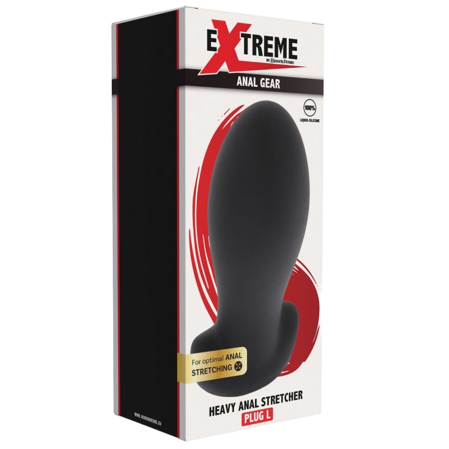 Plug anal lourd pour étirement extrême — HIDDEN DESIRE
