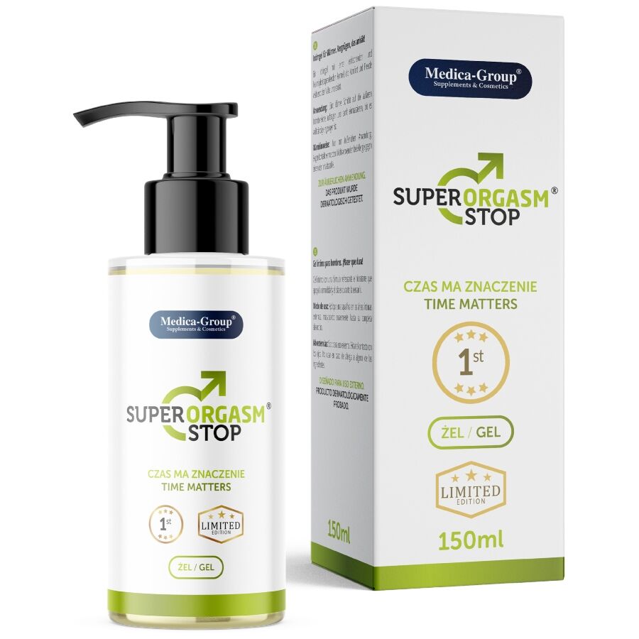 Gel intime retardateur pour hommes — MEDICA GROUP
