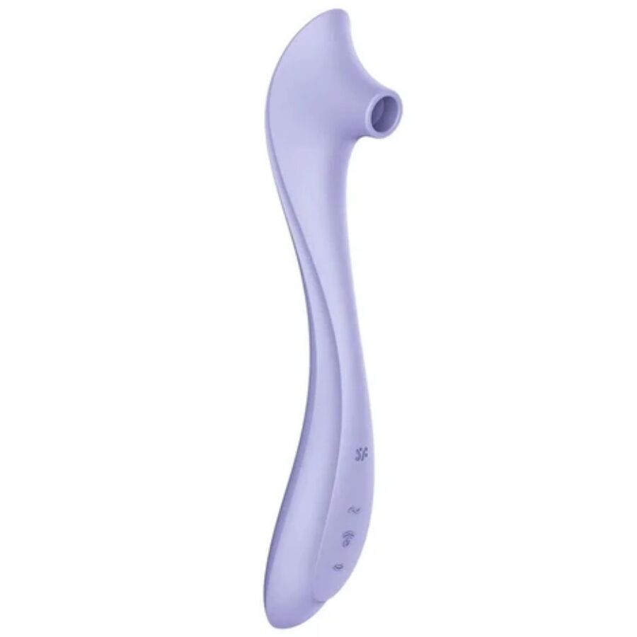 Stimulateur vibrant à pulsations d'air double action — SATISFYER AIR PULSE