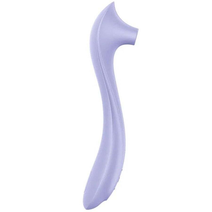 Stimulateur vibrant à pulsations d'air double action — SATISFYER AIR PULSE