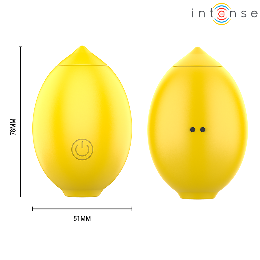 Stimulateur clitoridien par succion citron — INTENSE FUN TOYS