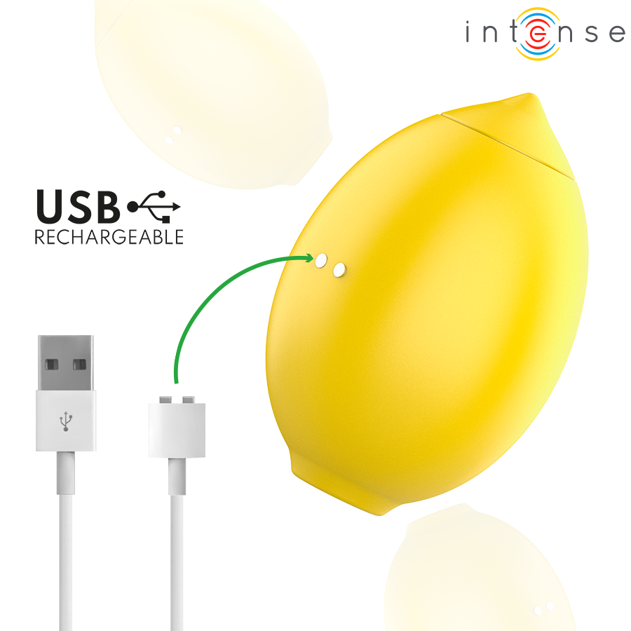 Stimulateur clitoridien par succion citron — INTENSE FUN TOYS