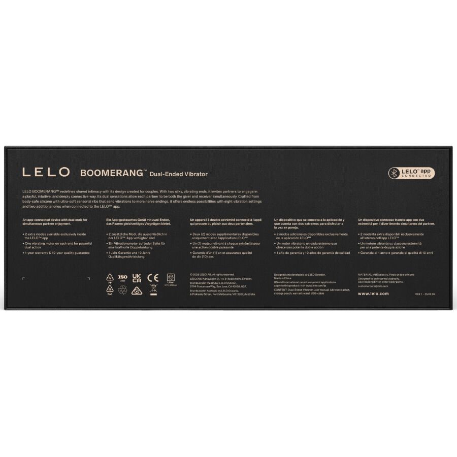 Vibrateur double extrémité pour couple — LELO
