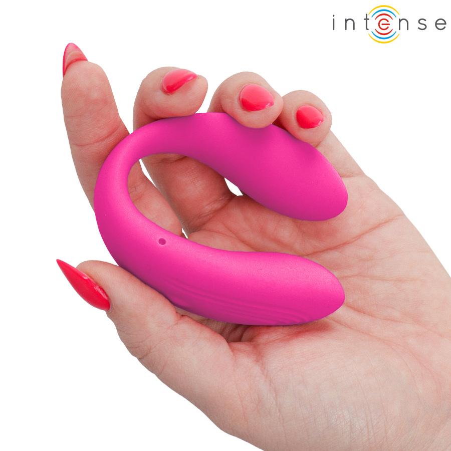Stimulateur vibrant en forme de pince — INTENSE REMOTE CONTROL