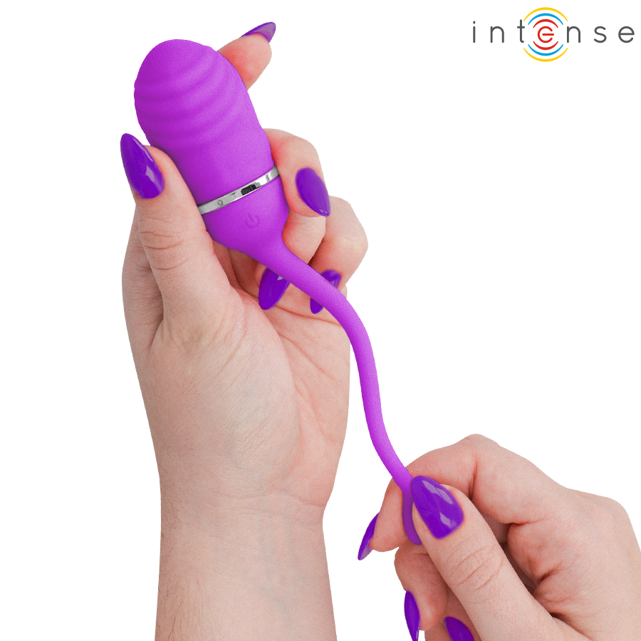 Œuf vibrant télécommandé violet — INTENSE REMOTE CONTROL