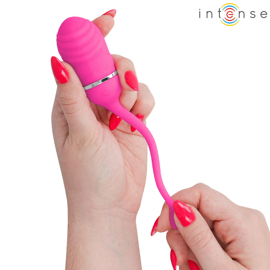 Œuf vibrant télécommandé rose — INTENSE REMOTE CONTROL
