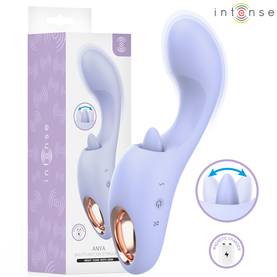 Stimulateur double stimulation Anya — INTENSE HIGH TECH