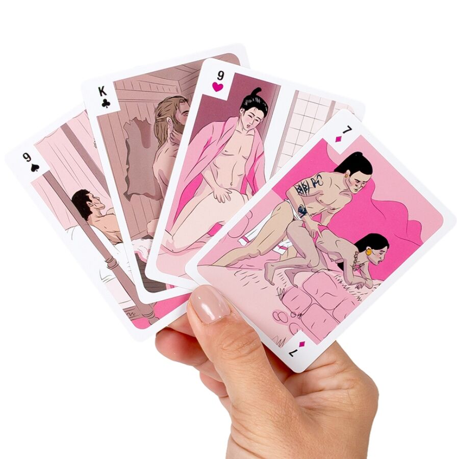 Jeu de cartes érotique illustré Civilisexations — SECRETPLAY 100% GAMES