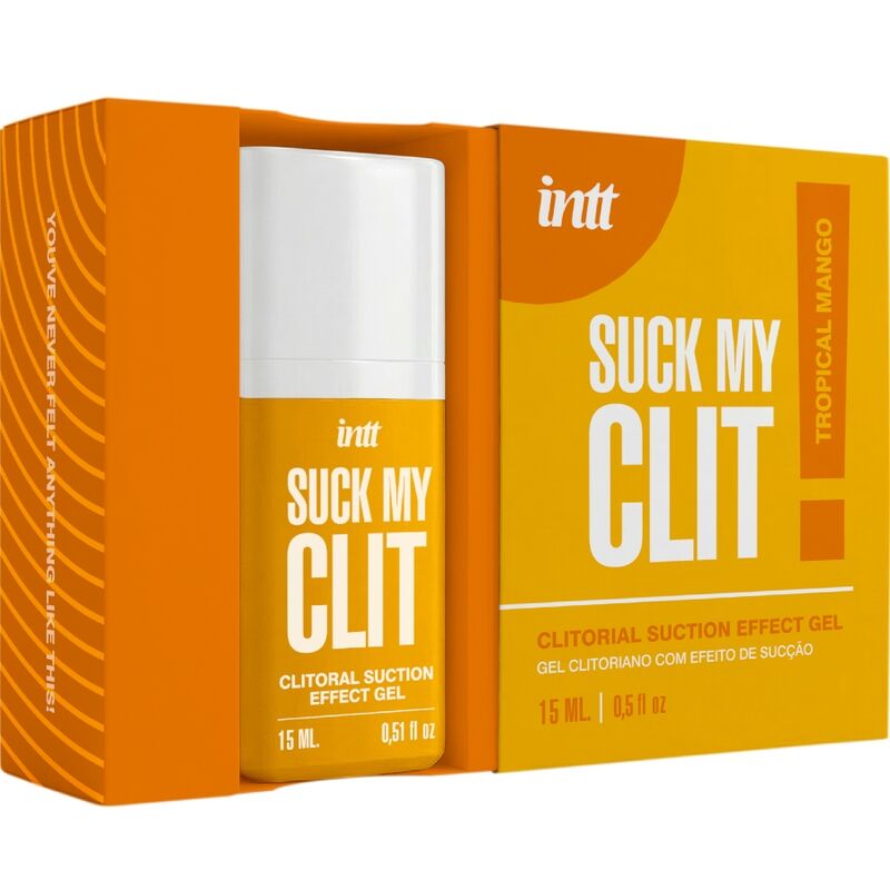 Gel effet succion parfum mangue tropicale — INTT FOR HER