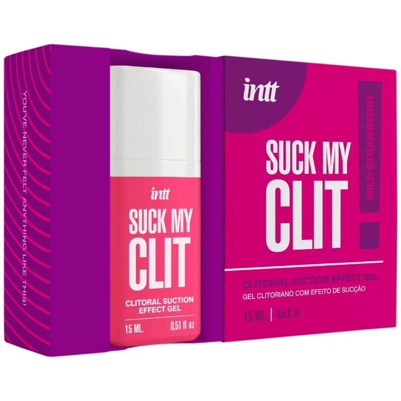 Gel intime effet succion clitoridienne à la fraise sauvage — INTT FOR HER