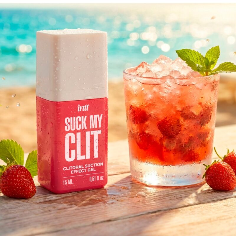Gel intime effet succion clitoridienne à la fraise sauvage — INTT FOR HER