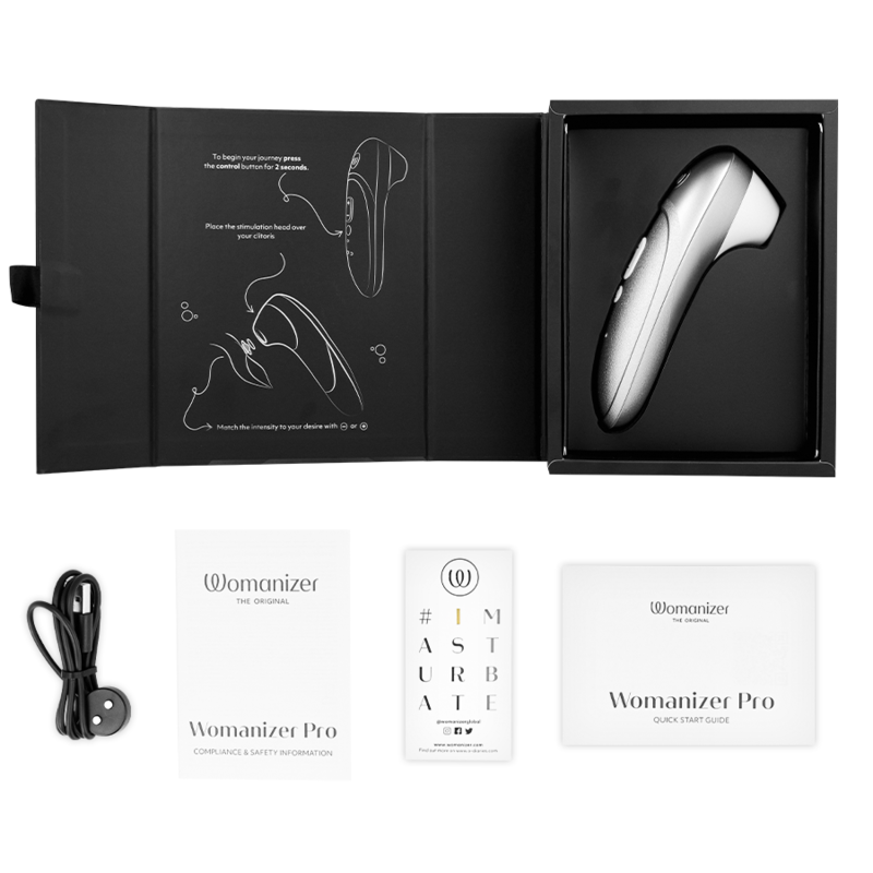 Stimulateur clitorien sans contact vibrant pro — WOMANIZER