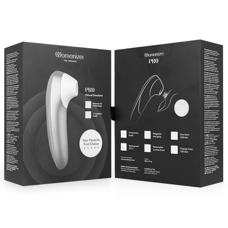 Stimulateur clitorien sans contact vibrant pro — WOMANIZER