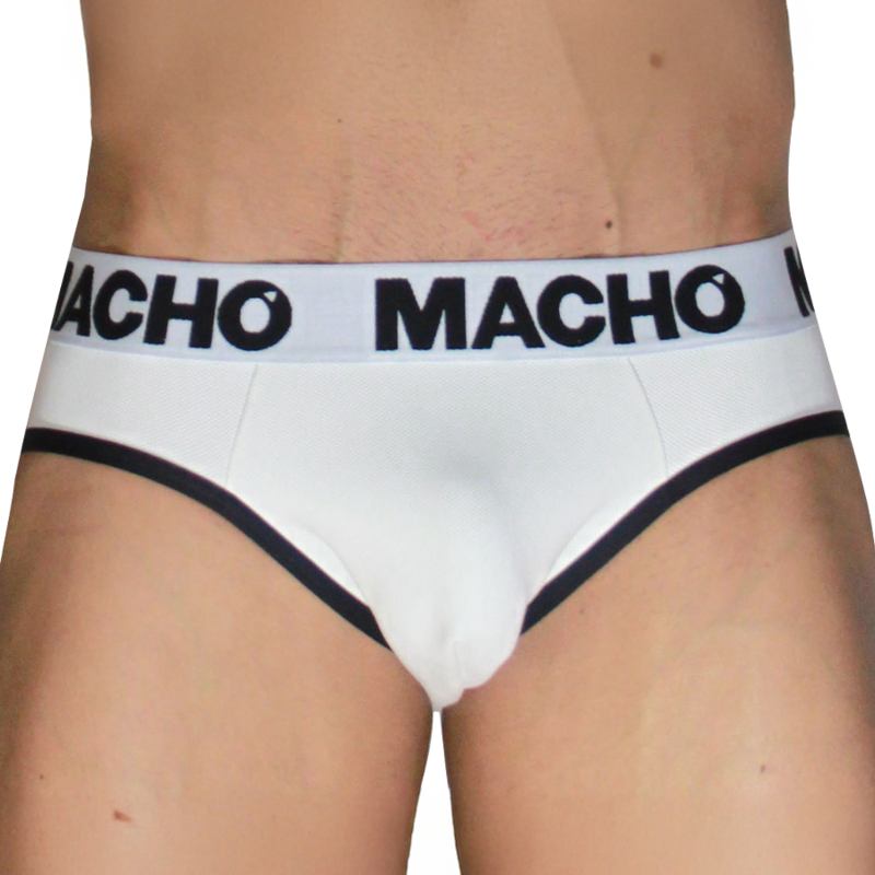 MACHO - MCH006 CLASSIQUE BLANC + NOIR S