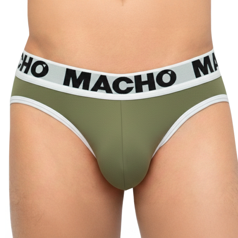 MACHO - MCH013 JUPE VERT MILITAIRE XL
