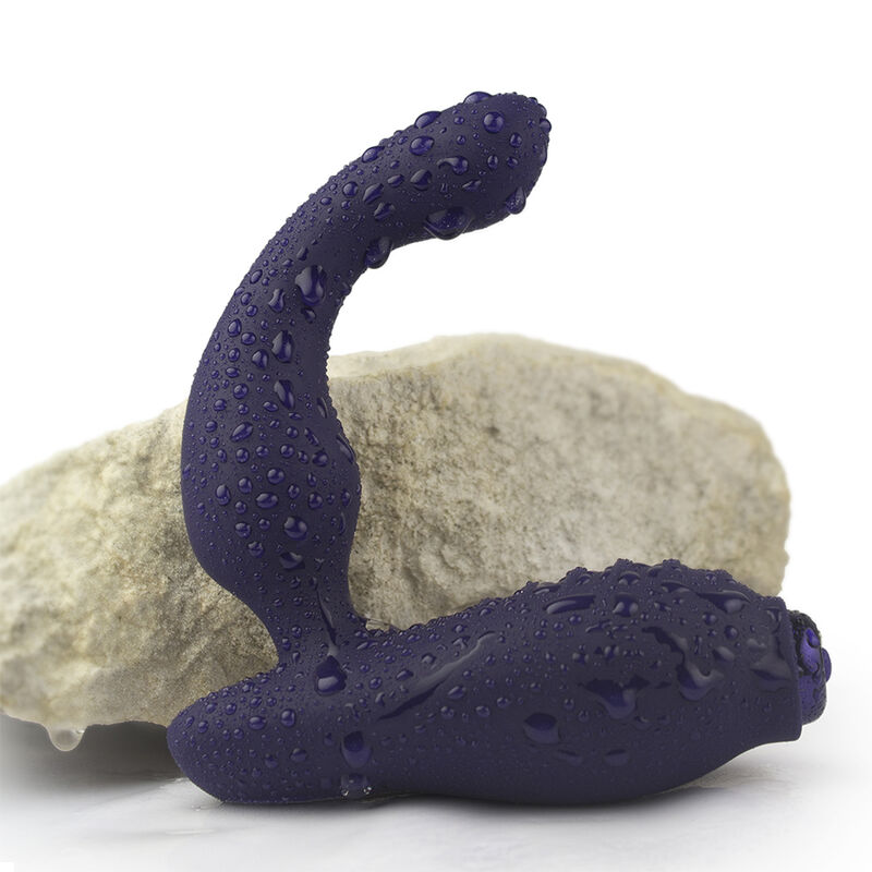 ROCKS-OFF - MINI BAGUETTE RECHARGEABLE 16 FONCTIONS ROSE PIVOINE