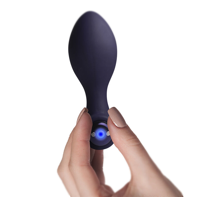 ROCKS-OFF - MINI BAGUETTE RECHARGEABLE 16 FONCTIONS ROSE PIVOINE