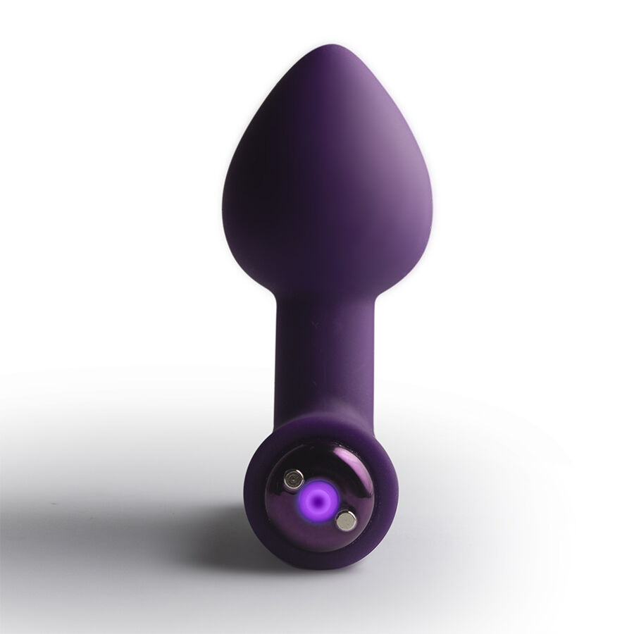 ROCKS-OFF - MINI BAGUETTE RECHARGEABLE 16 FONCTIONS ROSE PIVOINE