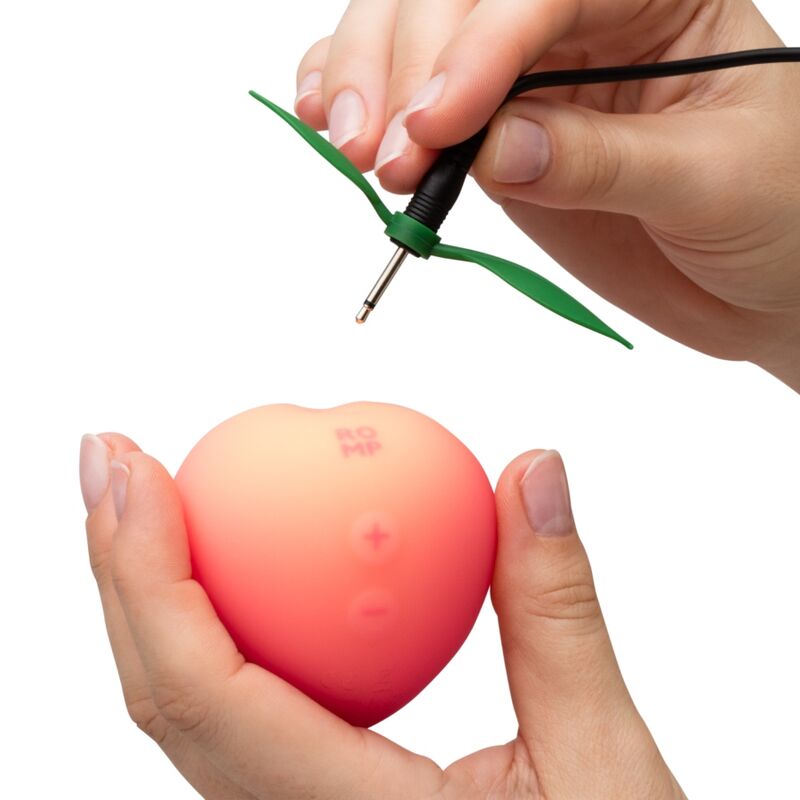 Stimulateur clitoridien à succion Peach Rose — ROMP