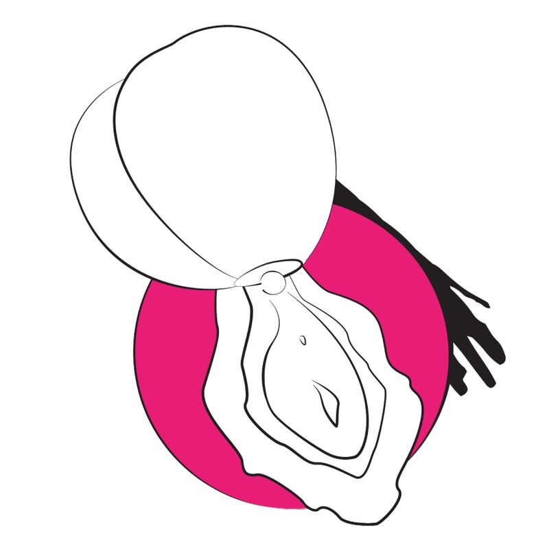 Stimulateur clitoridien à succion Peach Rose — ROMP
