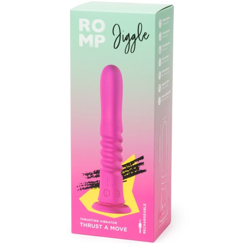 Vibrateur à ventouse avec mouvements de va-et-vient — ROMP