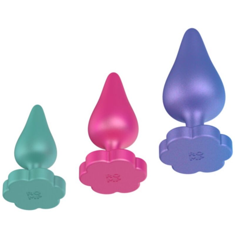 Kit d'entraînement anal progressif en silicone — ROMP