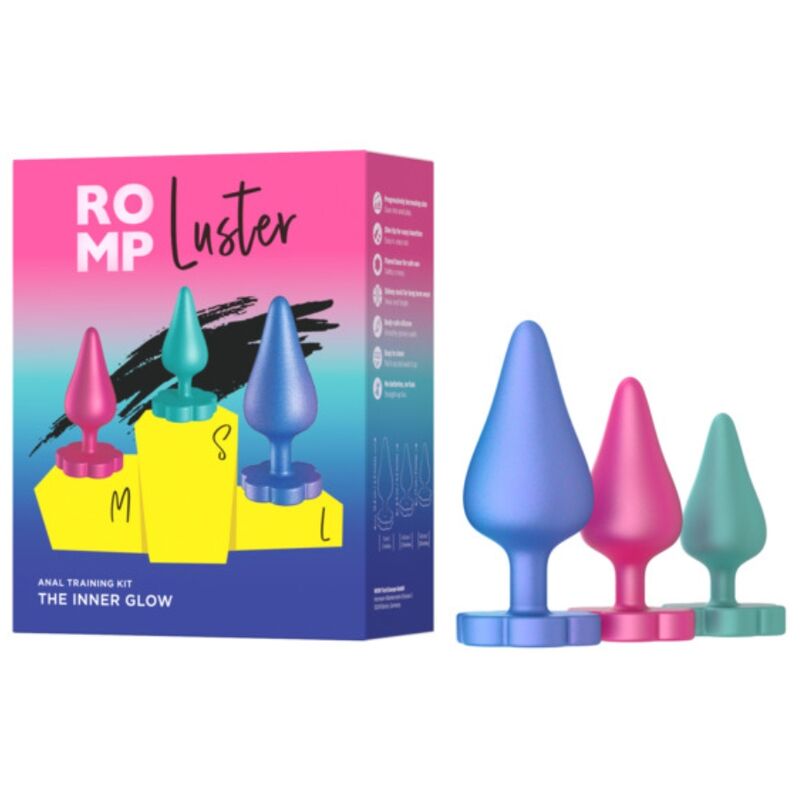 Kit d'entraînement anal progressif en silicone — ROMP