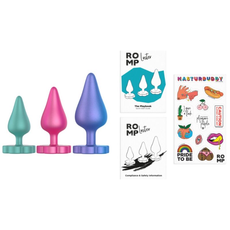 Kit d'entraînement anal progressif en silicone — ROMP