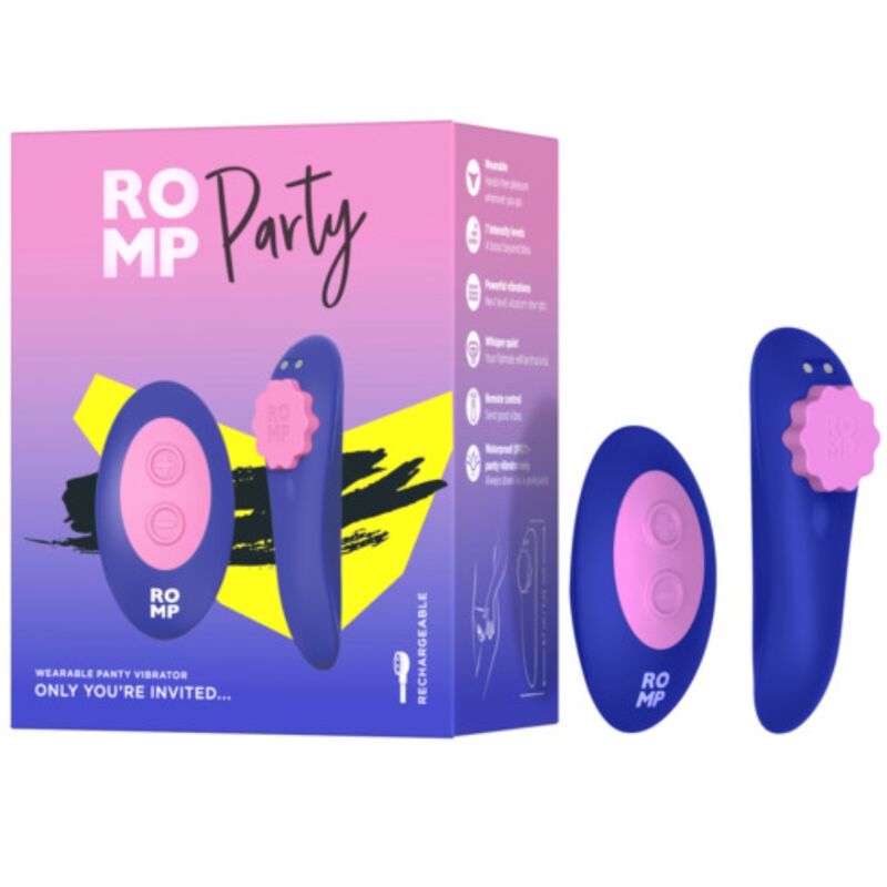Culotte vibrante à fixation magnétique avec télécommande — ROMP