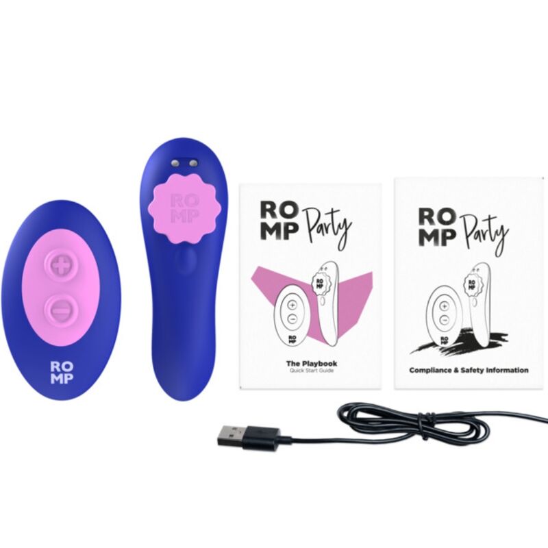 Culotte vibrante à fixation magnétique avec télécommande — ROMP