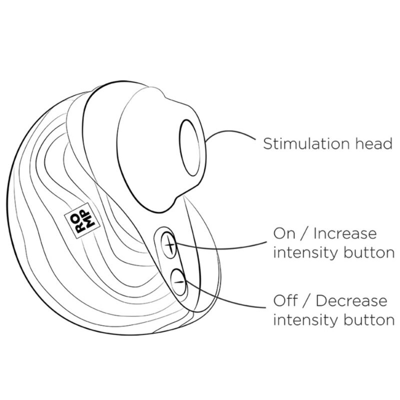 Stimulateur double rotatif vibrant — ROMP