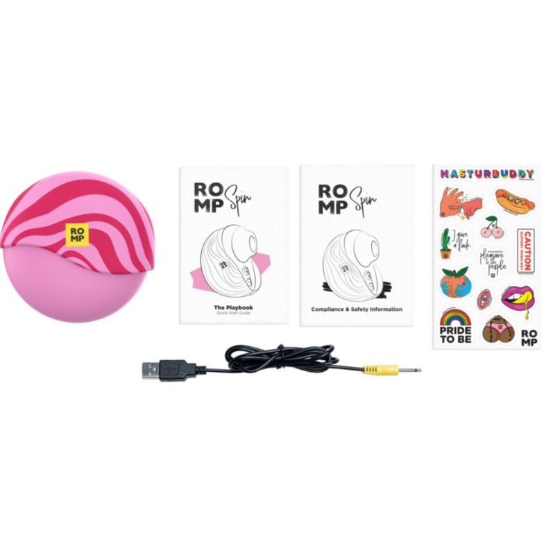 Stimulateur double rotatif vibrant — ROMP