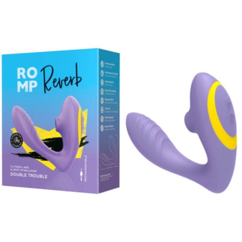 Stimulateur duo point G et clitoris rechargeable — ROMP