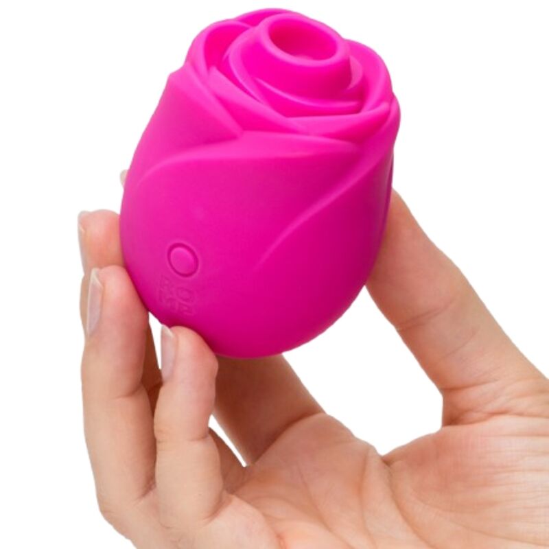 Stimulateur clitoridien à air pulsé en forme de rose — ROMP